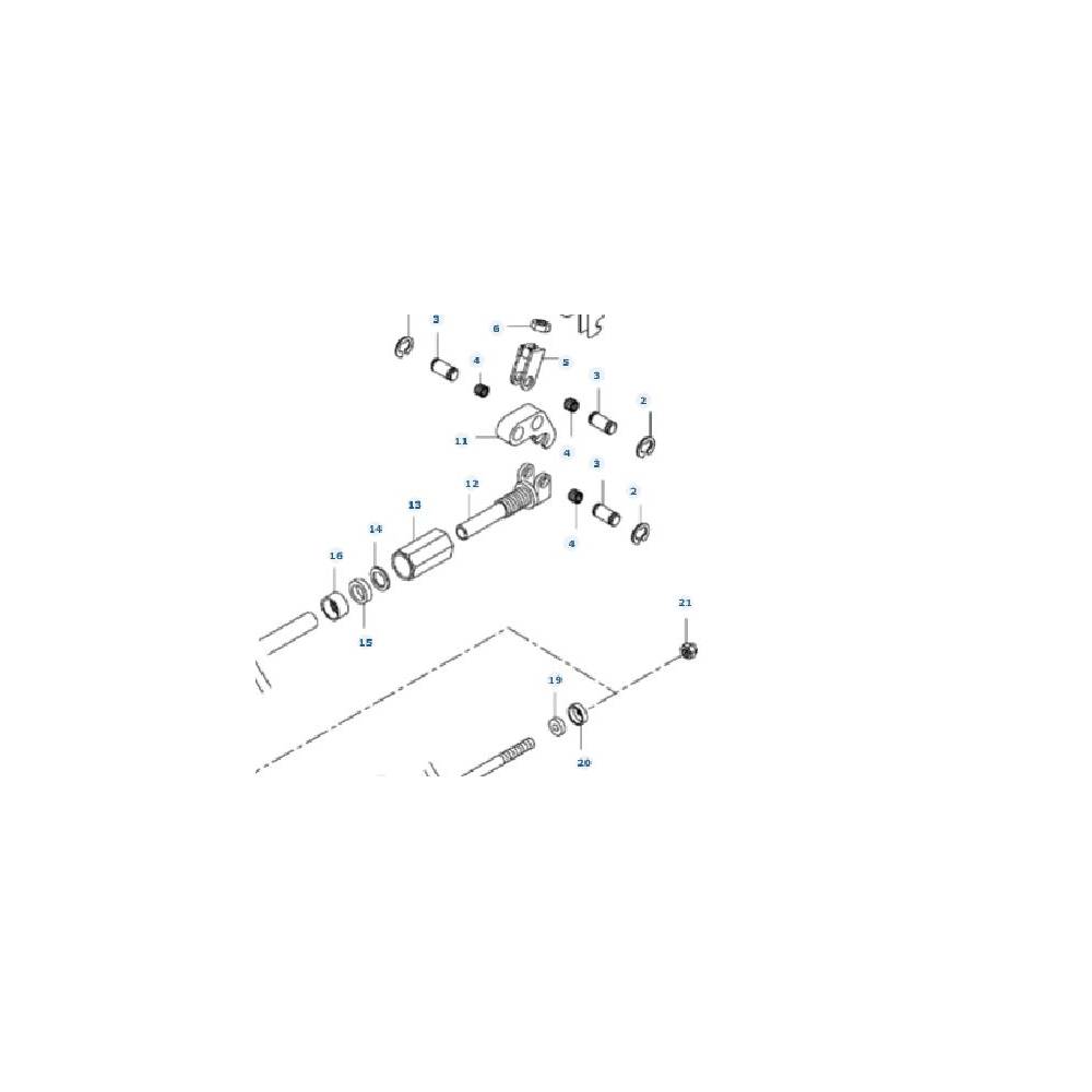 DŻWIGNIA LINKI SPRZĘGŁA VALMET 8000