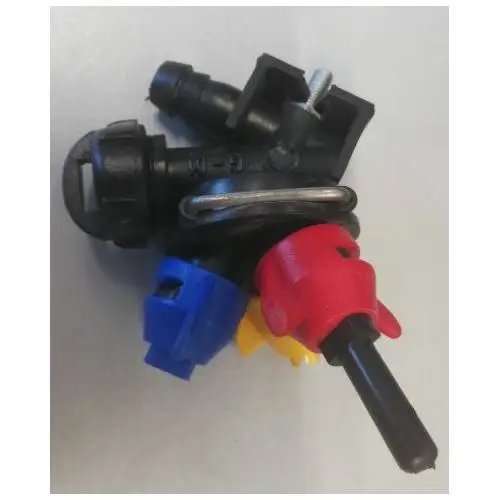 GŁOWICA 3 SEKCYJNA KRAŃCOWA OBRACANA OPRYSKIWACZ