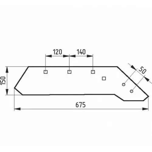 LEMIESZ PRAWY DO NAKŁADKI VIS IBIS TUR ORYGINAŁ
