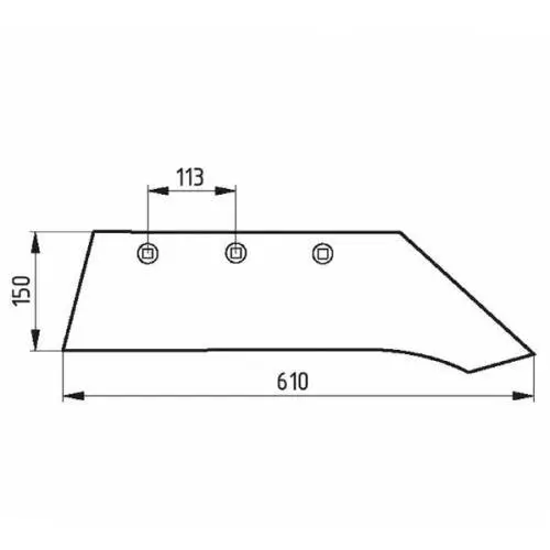 LEMIESZ ATLAS POSZERZONY ZAGONOWY PRAWY