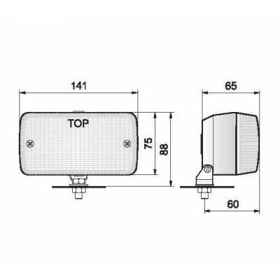 LAMPA COFANIA BIAŁA LA1 1400-680021