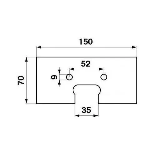 ŁOPATKA GUMOWA FAHR