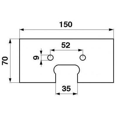 ŁOPATKA GUMOWA FAHR
