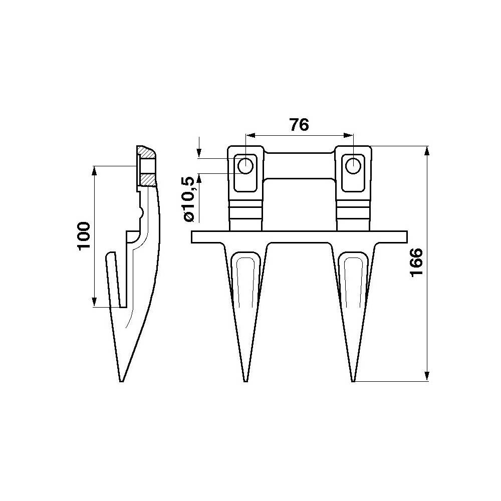 BAGNET PODWÓJNY DEUTZ FAHR JAG31-0001 6236756