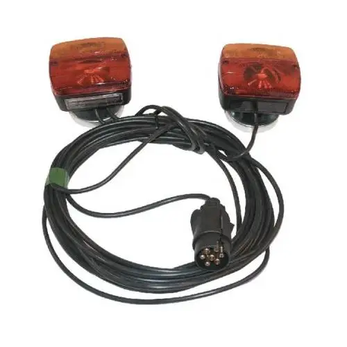 ZESTAW LAMP TYLNYCH NA MAGNES 7M PRZEWÓD