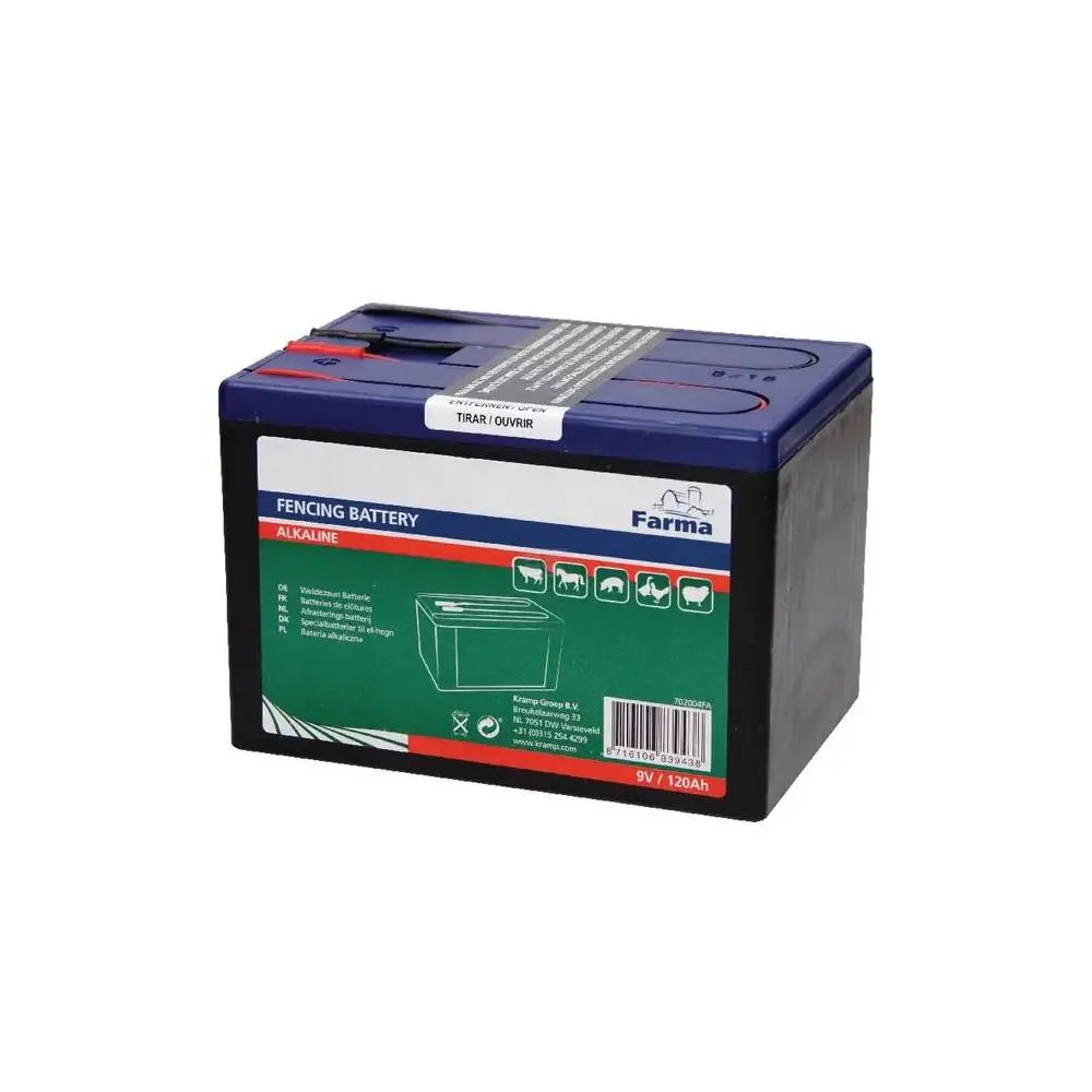 Akumulator do pastucha bateria alkaliczna 9V120AH