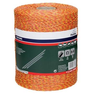 Linka plecionka pastucha elektrycznego 1000m FARMA