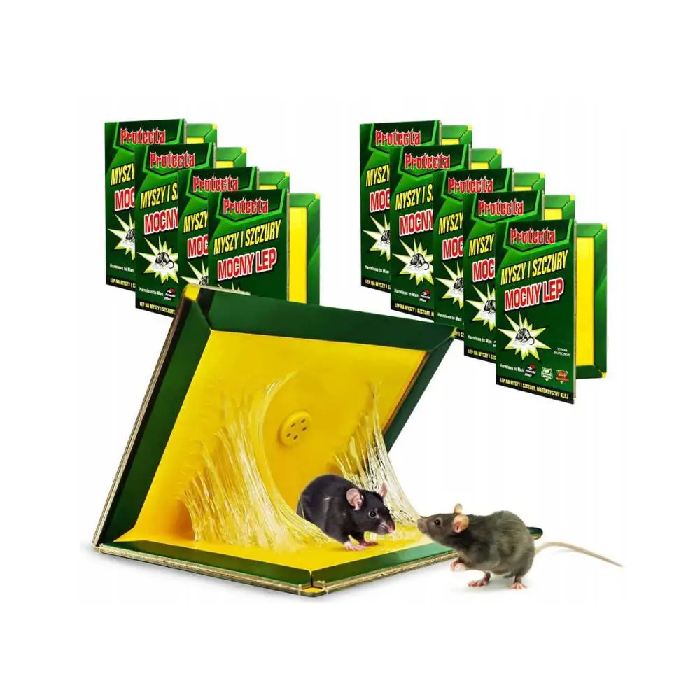 Mocny lep na myszy i szczury myszołapka z klejem