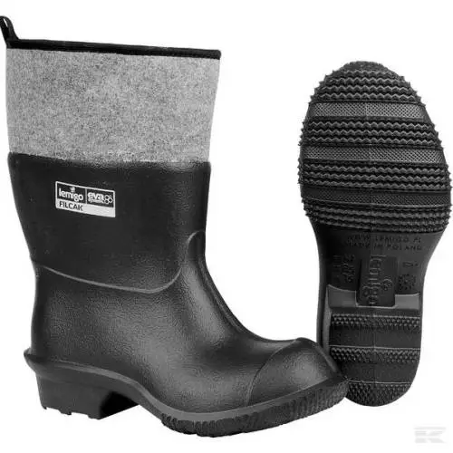 Kalosze Filcak filcowo-piankowe EVA czarne rozm 39