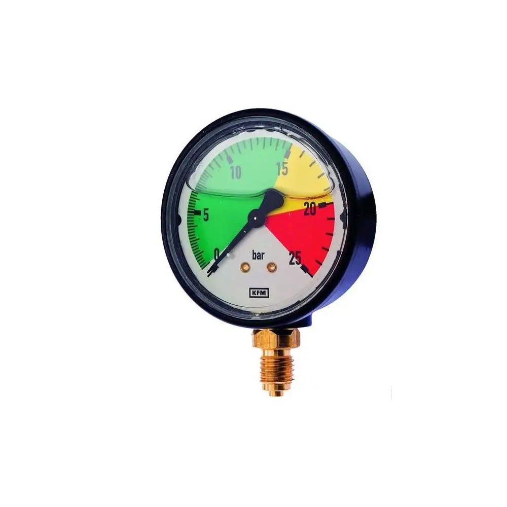 MANOMETR GLICERYNOWY 25BAR DOLNE PRZYŁĄCZE M12X1,5