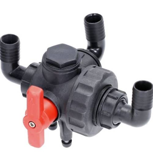 Zawór kulowy 3-drożny opryskiwacza polowego PILMET