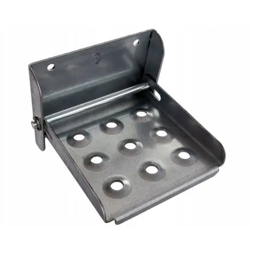 Stopień burtowy składany wchodzenia na przyczepę