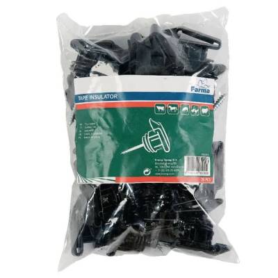 Izolatory do pastucha 25szt z gwintem do taśmy