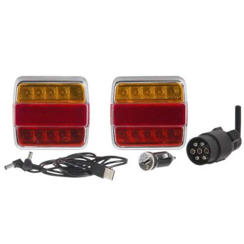 ZESTAW LAMP LEDOWYCH BEZPRZEWODOWYCH 12V Wi-Fi 