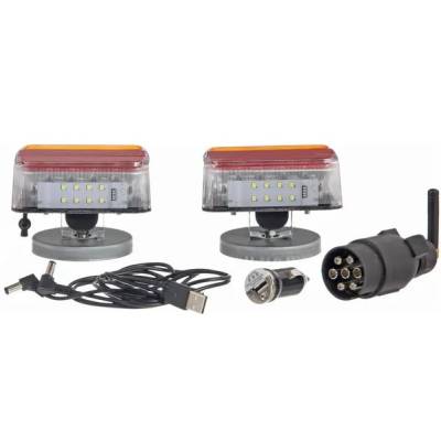 ZESTAW LAMP LEDOWYCH BEZPRZEWODOWYCH 12V Wi-Fi 