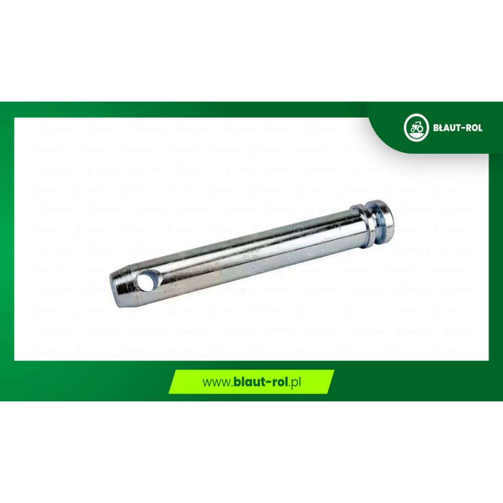 Bolec sworzeń zaczepu prosty 25,4x142mm do maszyn