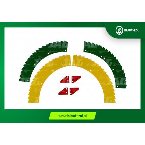 Zestaw noży przystawki KEMPER 445/M4500 MWS