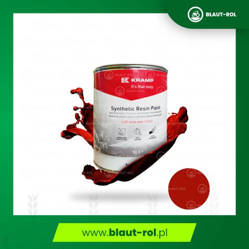 Farba lakier do metalu CZERWONA DEUTZ FAHR 1L