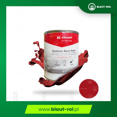 Farba lakier do metalu CZERWONA CZERWONY VICON 1L