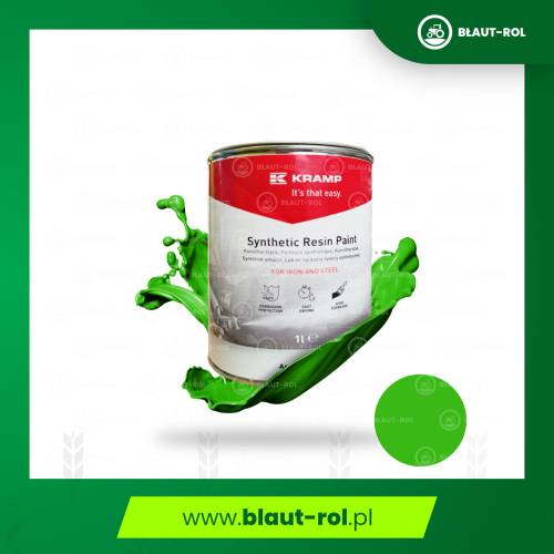 Farba lakier do metalu ZIELONA JASNA SAMASZ 1L