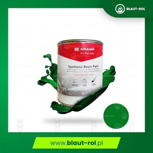 Farba lakier do metalu ZIELONA REISCH od 1989r 1L