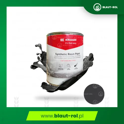 Farba lakier do metalu SZARA SZARY CLAAS CC 1L 