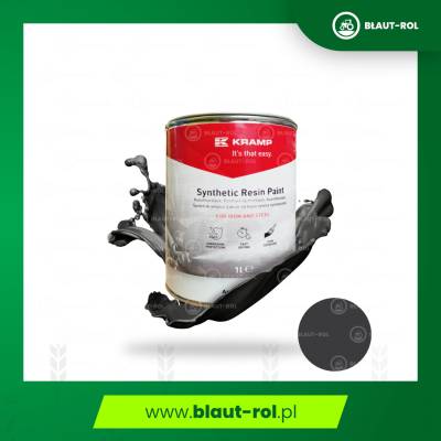 Farba lakier do metalu SZARA SZARY CLAAS CC 1L 