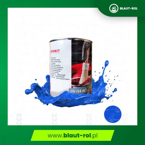 Farba lakier do metalu NIEBIESKA NEW HOLLAND 1L