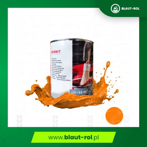 Farba lakier do metalu POMARAŃCZOWA AMAZONE 1L