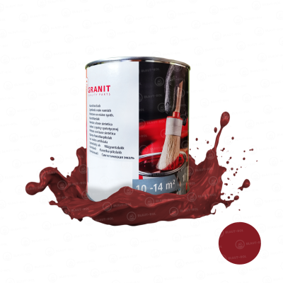 Farba lakier do metalu RUBINOWA RUBINOWY 1L