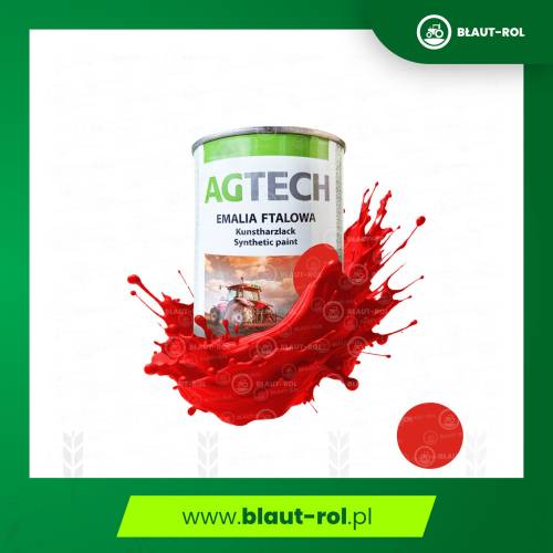 Farba lakier czerwony do metalu ZETOR 7211 0,8L