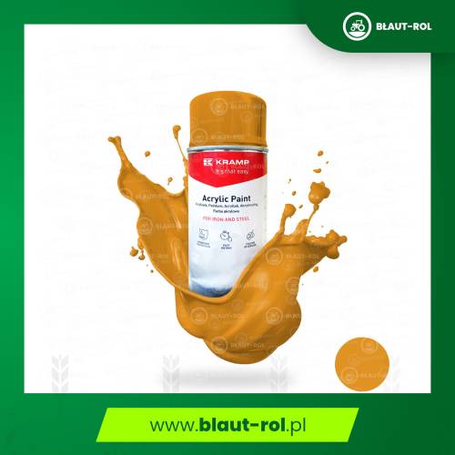 Farba lakier żółty żółta JCB od 1990r spray 400ml