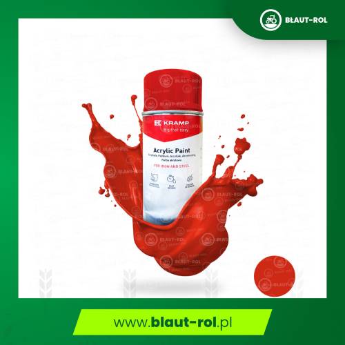 Farba lakier czerwony POTTINGER o1988r spray 400ml