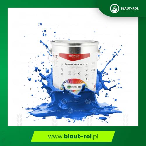 Farba lakier do metalu NIEBIESKA LEMKEN 5L RAL5180