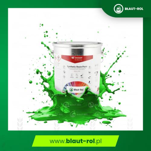 Farba lakier do metalu ZIELONA JASNA SAMASZ 5L