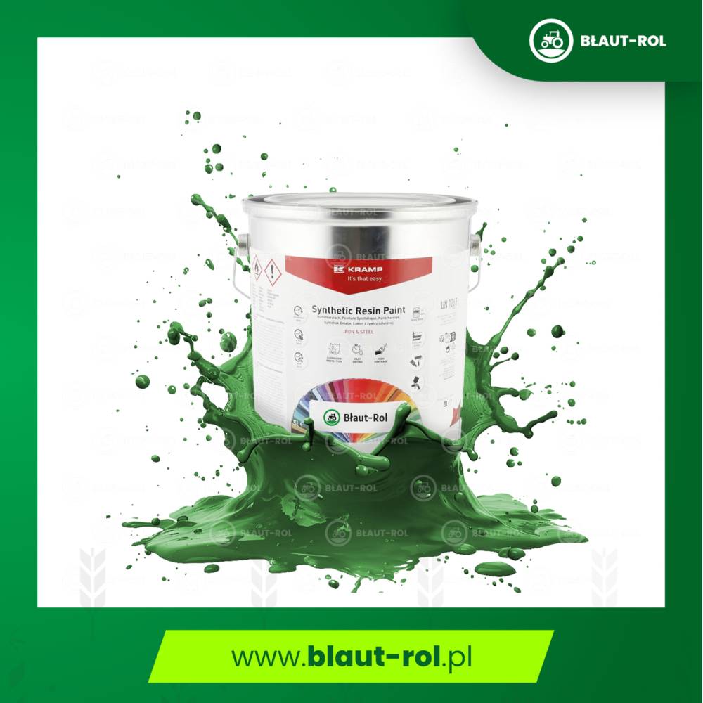 Farba lakier do metalu ZIELONA ZIELONY AMAZONE 5L