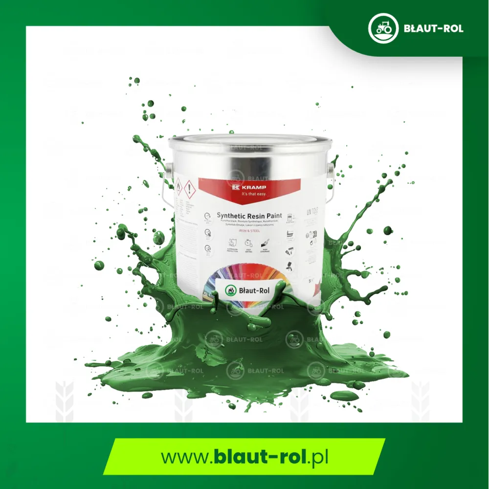 Farba lakier do metalu ZIELONA ZIELONY AMAZONE 5L