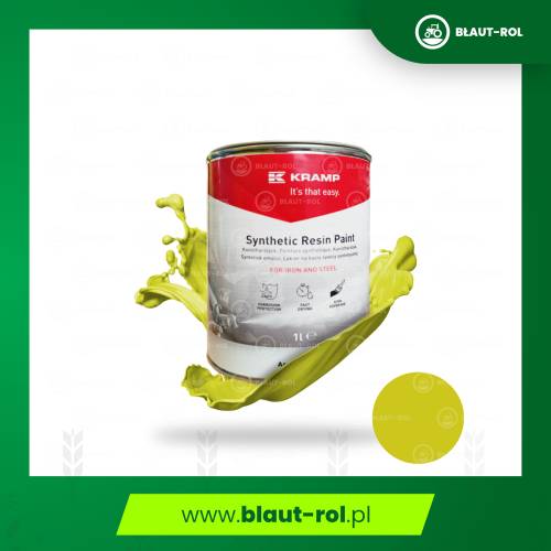 Farba lakier do metalu ŻÓŁTY ŻÓŁTA AmmannYanmar 1L