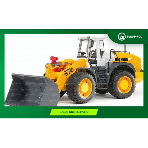 BRUDER 02430 ładowarka czołowa kołowa Liebherr