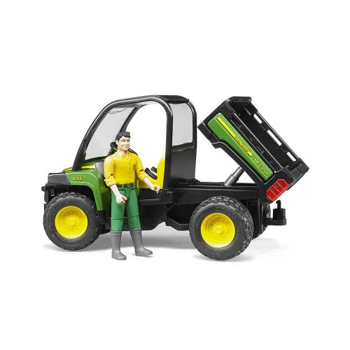 BRUDER 02490 John Deere Gator wywrotka z kierowcą