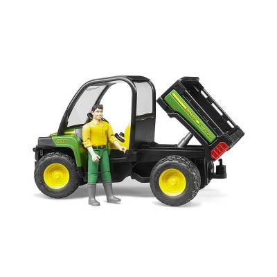 BRUDER 02490 John Deere Gator wywrotka z kierowcą