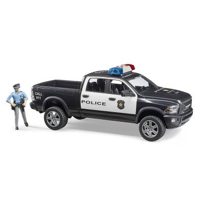 BRUDER Dodge RAM 2500 policyjny + figurka 02505