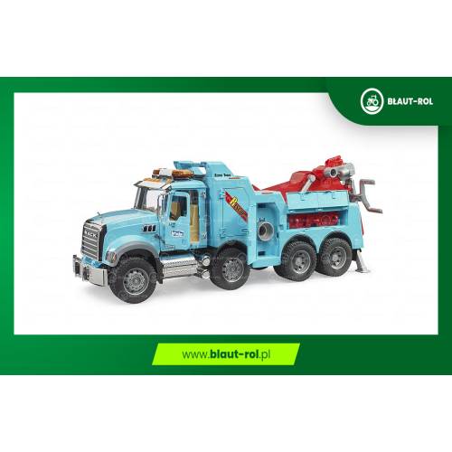 BRUDER Samochód MACK holownik pomocy drogowej