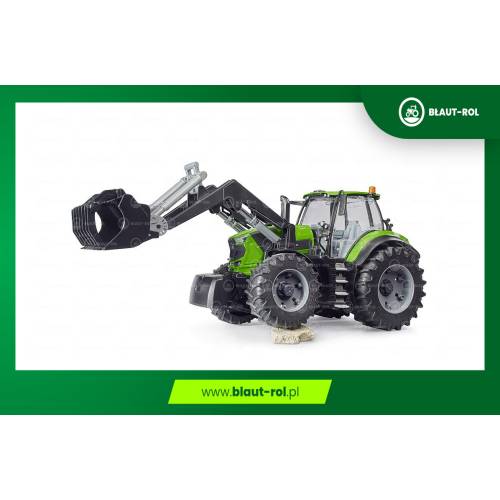BRUDER Traktor Deutz 8280TTV z ładowaczem czołowym