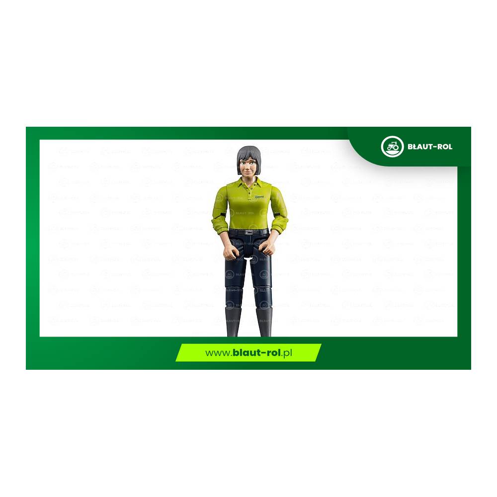 BRUDER 60405 bWorld figurka kobiety w spodniach