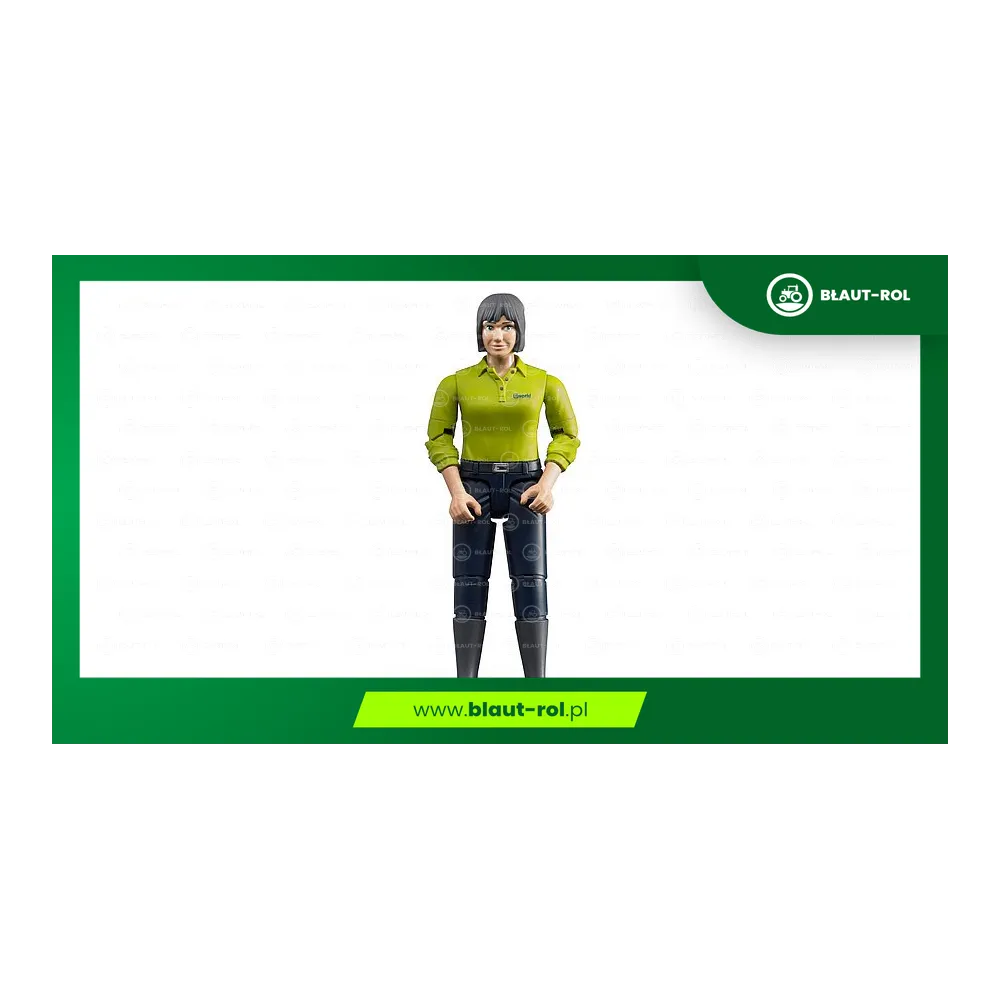 BRUDER 60405 bWorld figurka kobiety w spodniach
