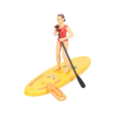 BRUDER 62785 figurka kobiety na desce ratowniczka