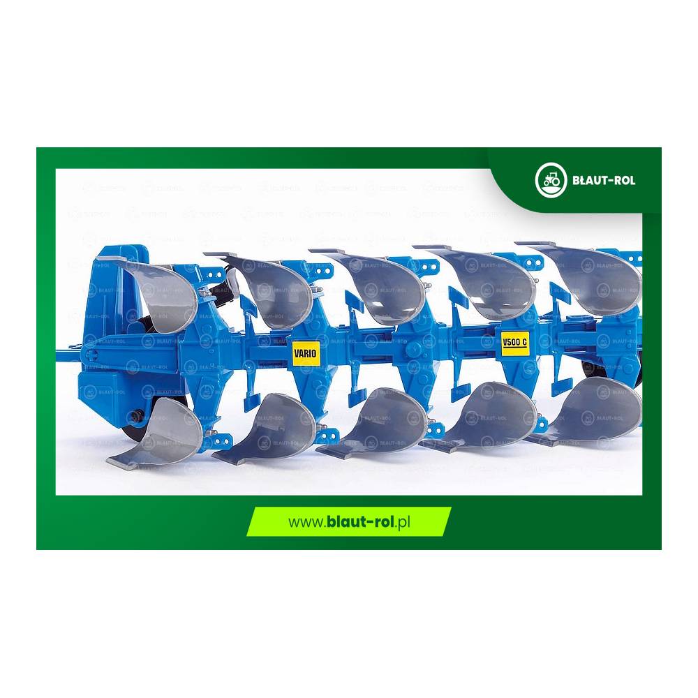 BRUDER pług Lemken 5-skibowy obracalny 02331