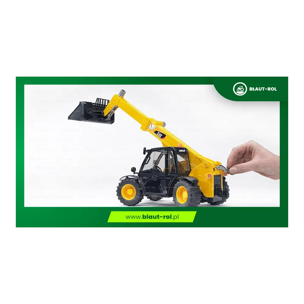 BRUDER ładowarka teleskopowa CAT ładowacz 02141