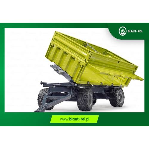 BRUDER przyczepa wywrotka z burtami 02203 zabawka